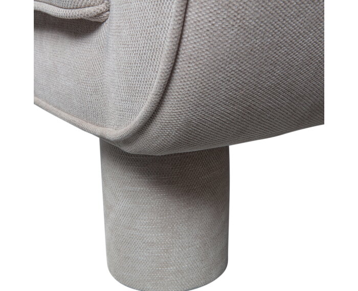 Bodi 2-zits Bank Met Ronde Poten Naturel - WOOOD Exclusive