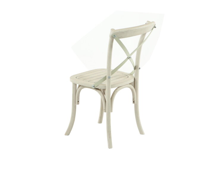 PARIS CHAIR  -  WOOD ACACIA FRESH WHITE