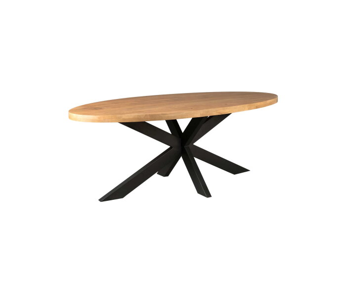 Eetkamertafel Denver | Ovaal | Mangohout | 160 cm