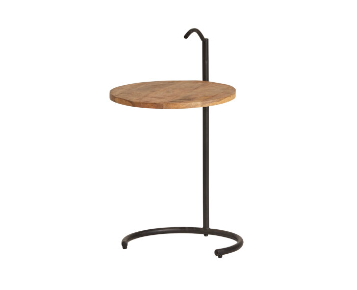 Bijzettafel met rond blad