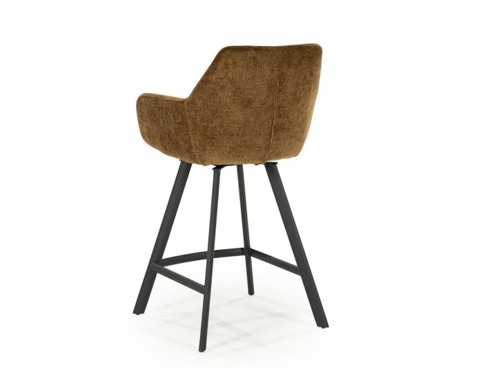 Barstool Bliss with armrest - mustard | BY-BOO
