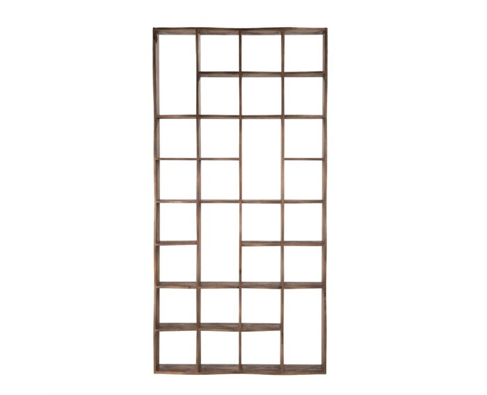 Boekenkast Ozzy 120x30cm - bruin | Eleonora