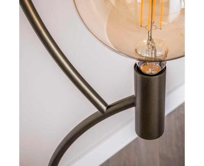 Vloerlamp Arcus 3L - Sienna bruin