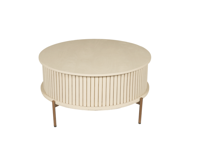 Salontafel Madison Sand | 80 cm | Rond