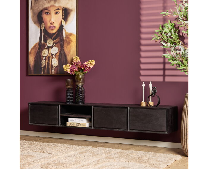 Zwevend tv meubel Ambiance Naturel | 120 cm