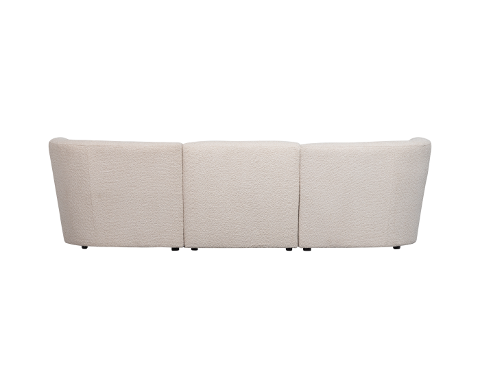 Coco 3-zits BouclÉ Creme - WOOOD Exclusive