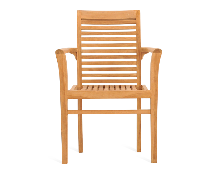 Tuinstoel Svenja stapelbaar teak