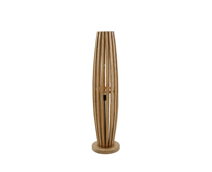 Vloerlamp 2L orbit - Massief mango naturel