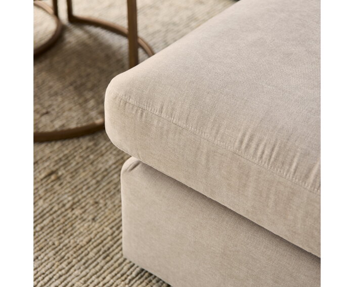 MySofa Jesse | 2,5 zits + Ottomane Rechts | Beige