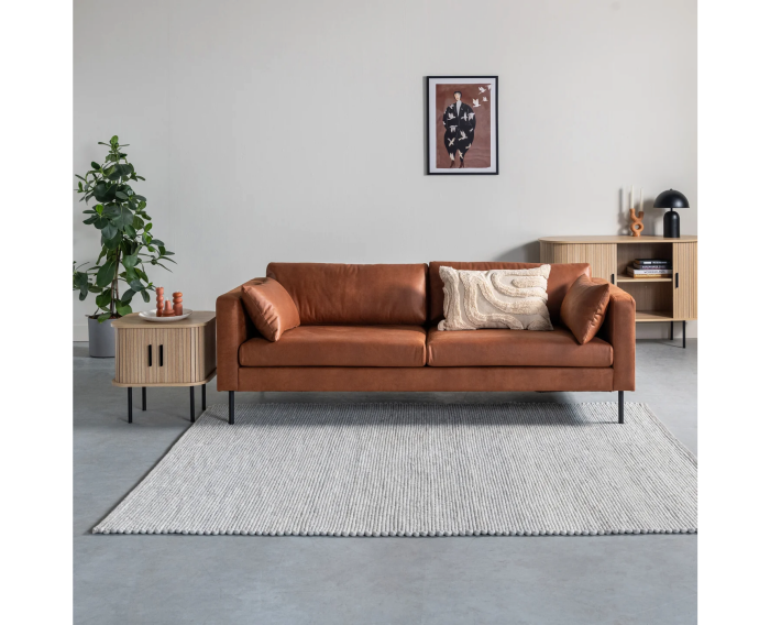 by fonQ Dots Vloerkleed - Lichtgrijs - Rechthoekig - 160 x 230 cm