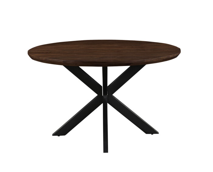 Eettafel Jesper Rond 120 cm - Bruin