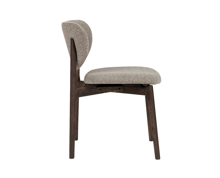 Pimonte Stoel - fabric Sahara 400 espresso - Espresso