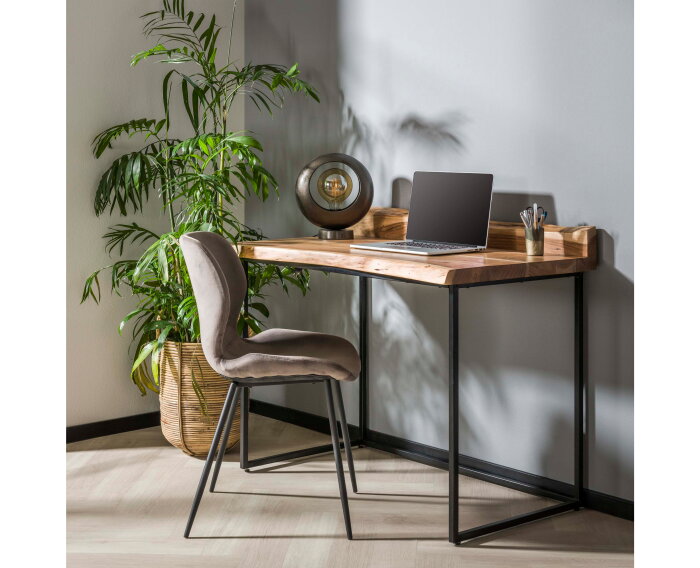 Bureau Edge 110 cm Acacia - Naturel| Meubelplaats