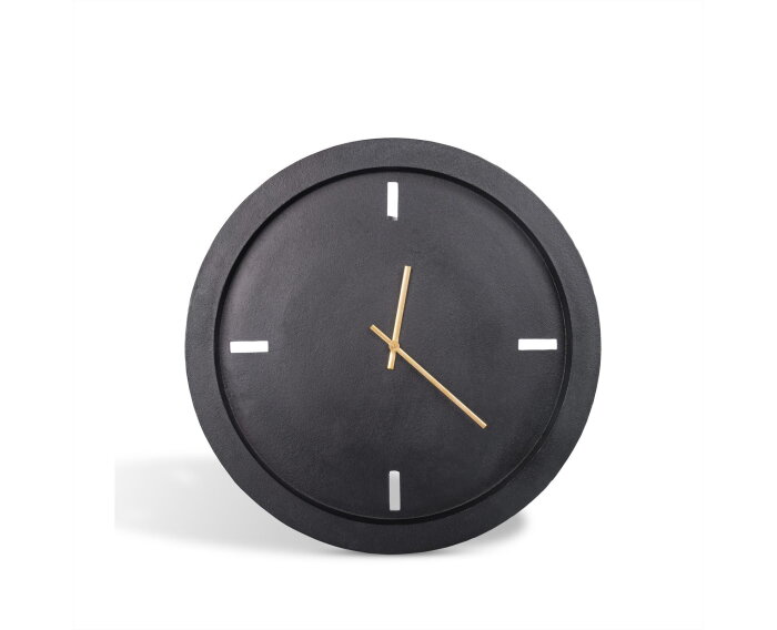 Grote Zwarte Wandklok