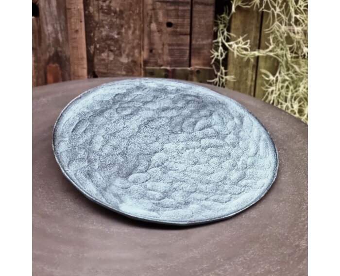 Blue Patina Decorative Tray