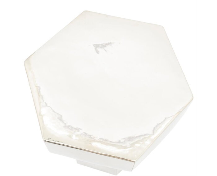 Side table Axis 36x31.3cm - silver | BY-BOO