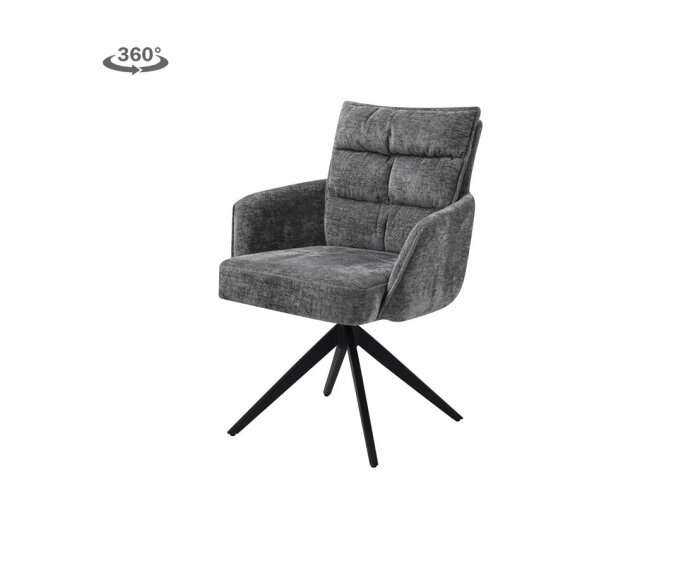 Rosora Armstoel - HZ6068-85 grey (draaibaar)