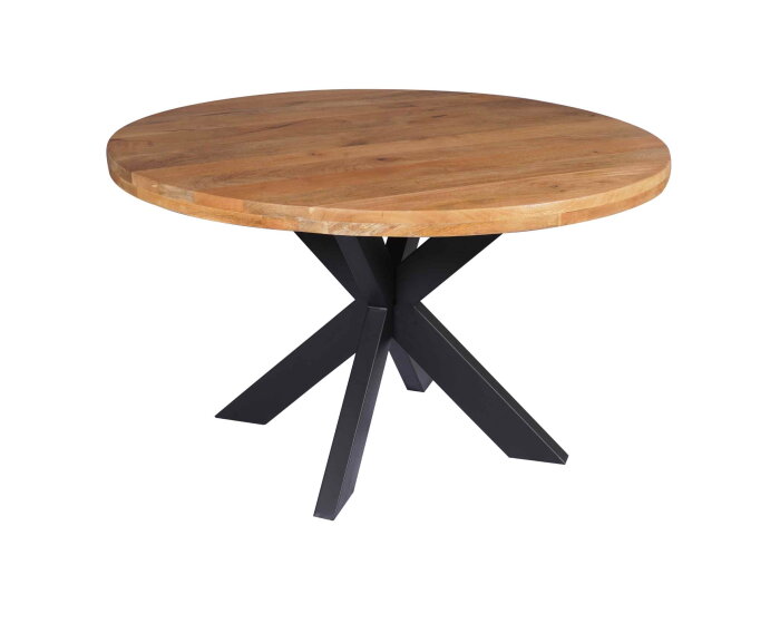 Eetkamertafel Denver | Rond | Mangohout | 140 cm