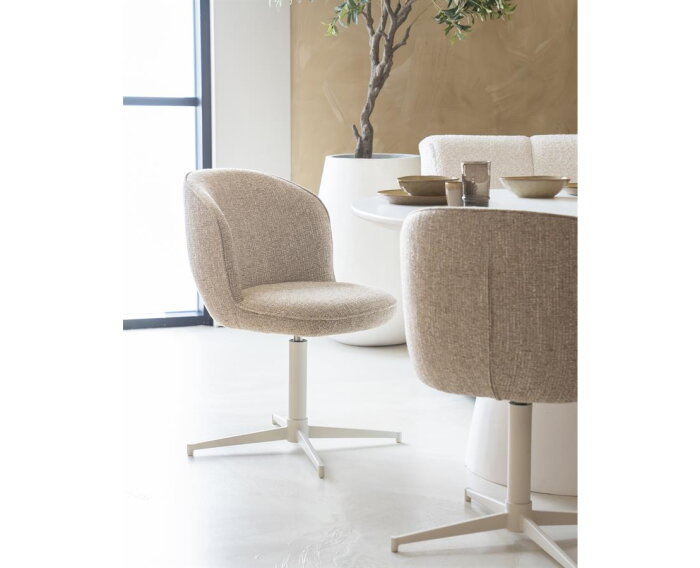 Stoel Molly - taupe | Eleonora