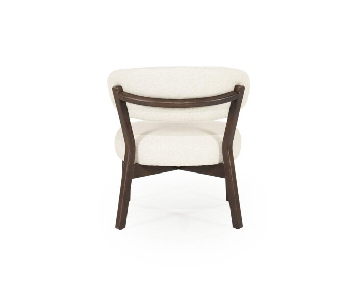 Fauteuil Mikky bruin - beige | Eleonora