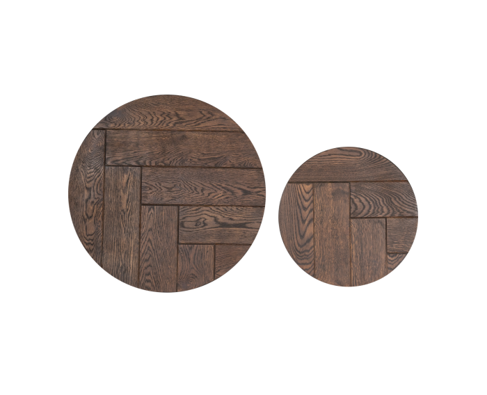 Salontafel Otik Brown Oak | 70 cm | Set van 2