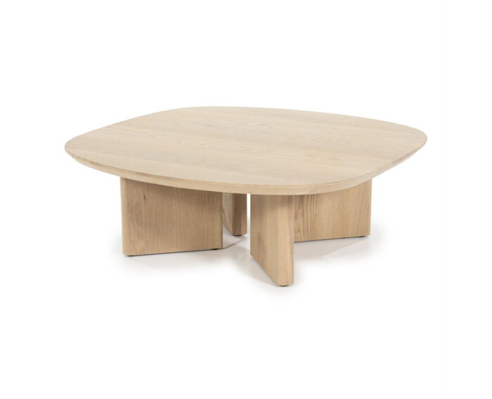 Salontafel Stef small 80x80cm - naturel | Eleonora