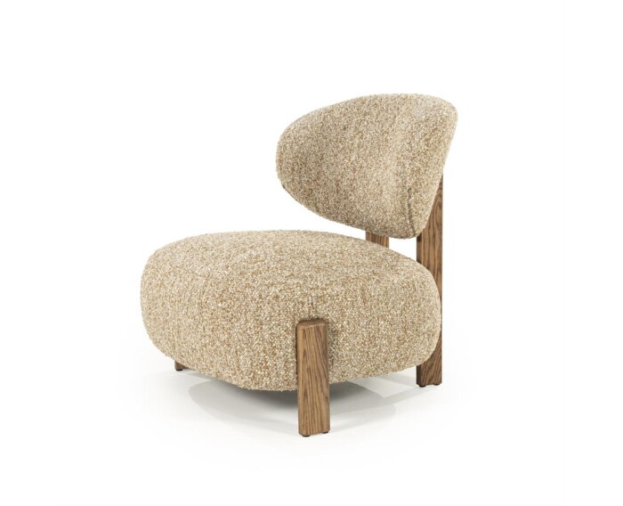 Fauteuil Reza bruin - bay | Eleonora