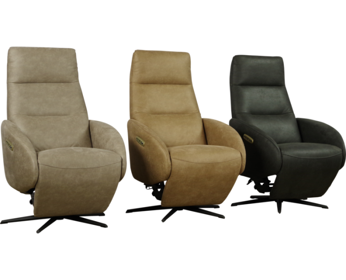 Elektrische relaxfauteuil Tristan - Bull Liver 10 - sta-op functie en accu