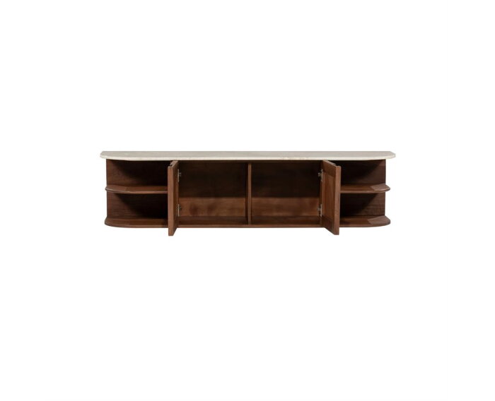 TV meubel Vigo 160x38cm - bruin | Eleonora