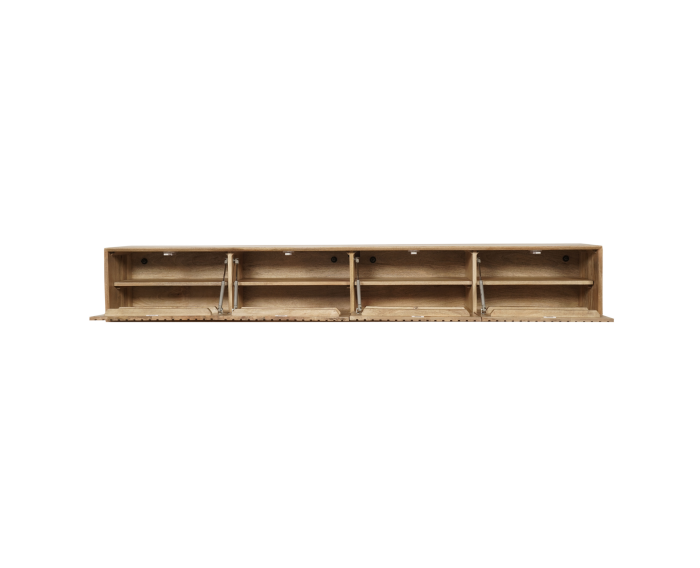Zwevend tv meubel Madison Naturel | 200 cm