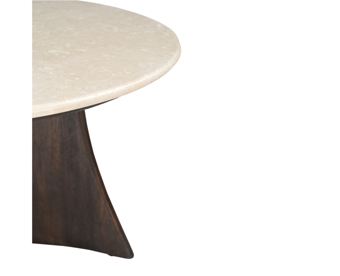 Salontafel Milo Botticino marmer 80 cm