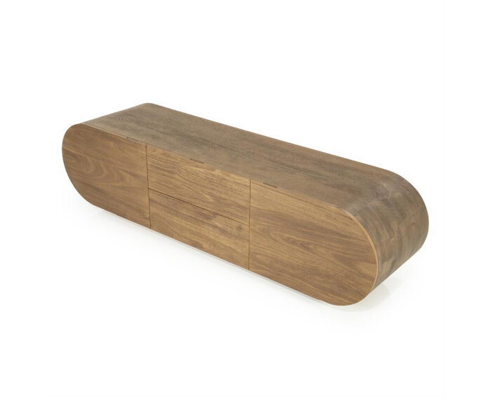 TV meubel King 160x40cm - bruin | Eleonora