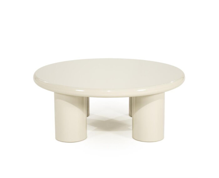 Coffee table Bloop large 80x80cm - beige | BY-BOO
