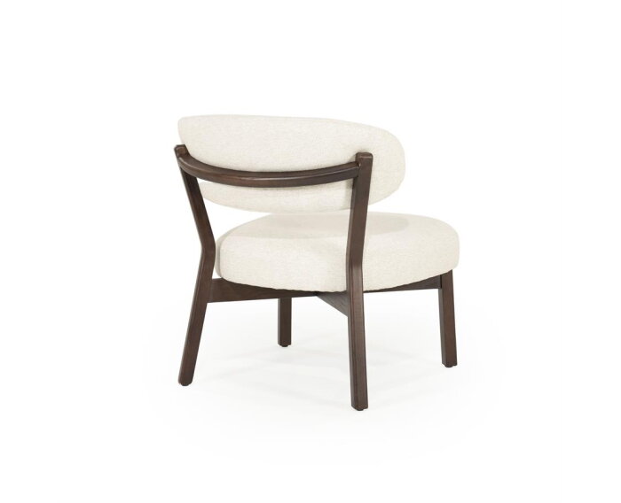 Fauteuil Mikky bruin - beige | Eleonora
