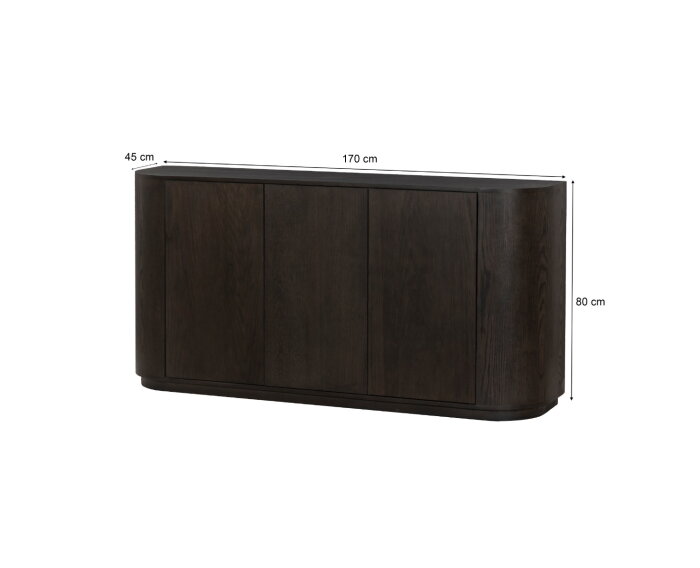 Novero Espresso 170cm