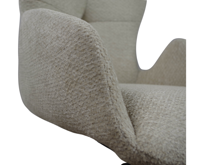 Eetkamerstoel Maartje draaibaar - Retro bliss beige