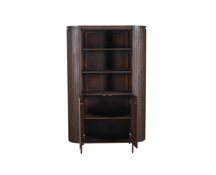 Wandkast Solana Bruin Mangohout 115 cm