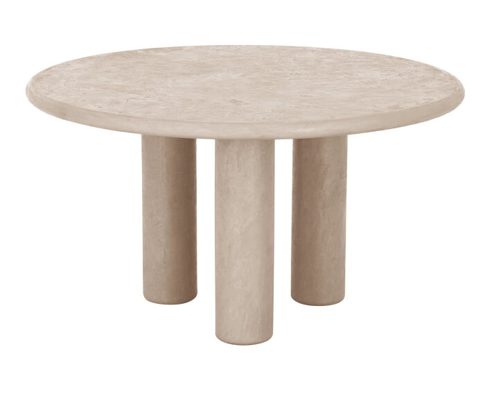 DTP home Scala Eettafel Clio Rond 140 cm &ndash; Mortex &ndash; Sand