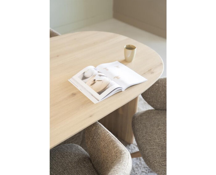 Eettafel Dex 180x90cm - naturel | Eleonora