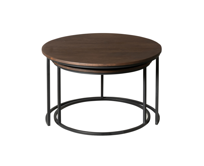 Salontafel Madison Brown | 70 cm | set van 2
