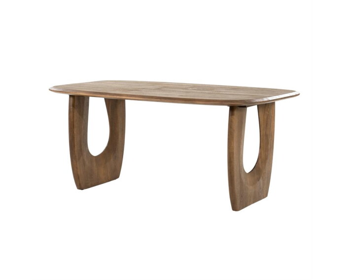 Eettafel Phoebe 170x110cm - bruin | Eleonora