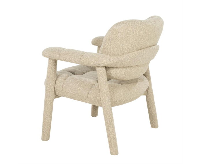 Lounge chair Knox - taupe | BY-BOO