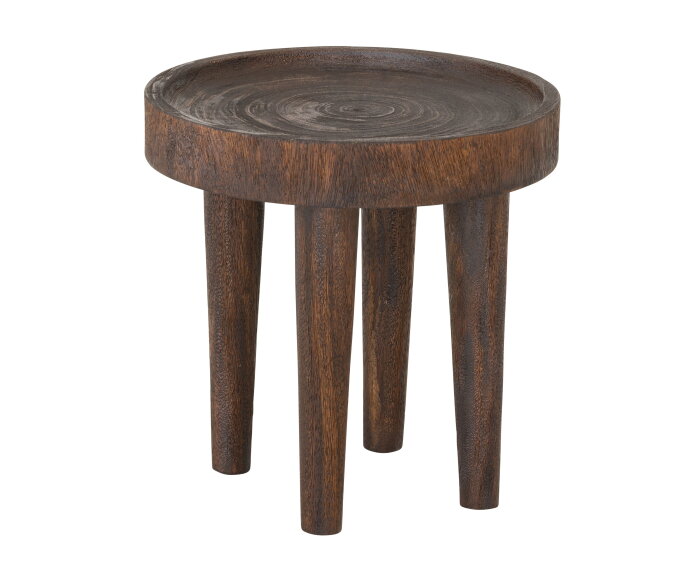 Table Tray brown,45x&Oslash;45 cm, suar wood rustic brown