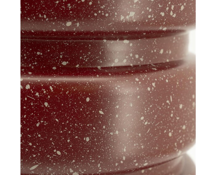 Spatter 30x30cm - rood | BY-BOO