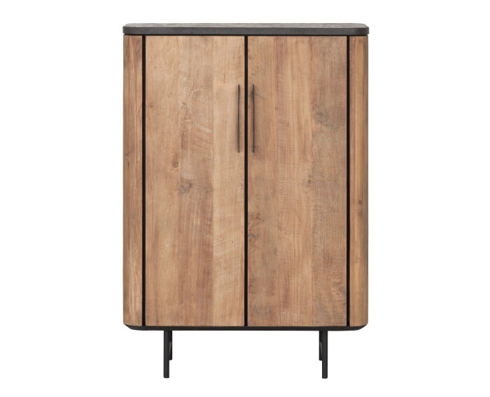 DTP home Soho bergkast laag teakhout 90x40x130 cm