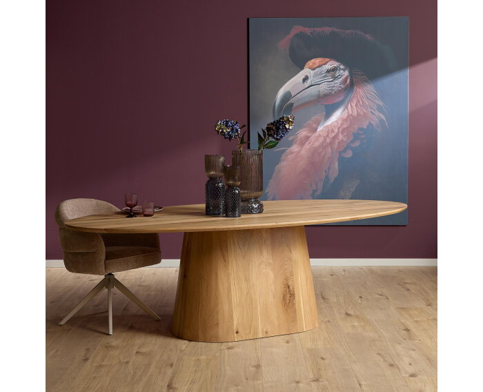 Eettafel Riga | 210 cm | Naturel Eiken
