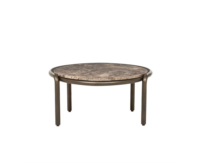 Salontafel Silke 68x71cm - bruin | Eleonora