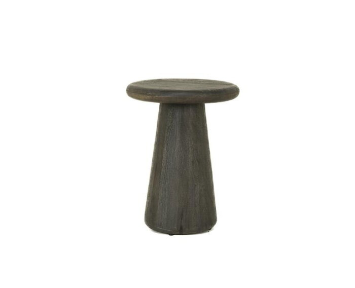 Asti Bijzettafel rond olijfbruin 40 cm