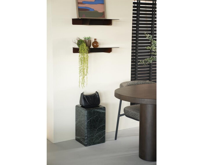 Side table Dice 30x30cm - groen | BY-BOO
