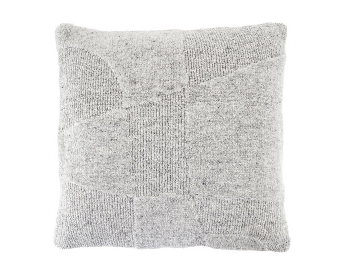 Pillow Yuka 50x50cm - light grey | BY-BOO